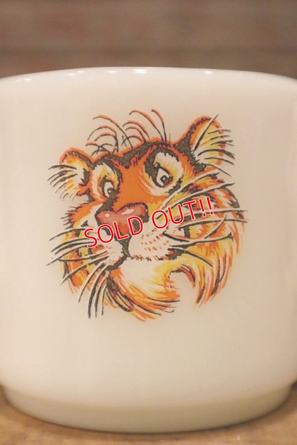 画像2: kt-230301-03 Esso Tiger / Fire-King 1950's-1960's Short Mug