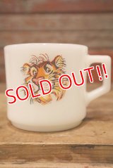 kt-230301-03 Esso Tiger / Fire-King 1950's-1960's Short Mug