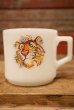 画像1: kt-230301-03 Esso Tiger / Fire-King 1950's-1960's Short Mug (1)