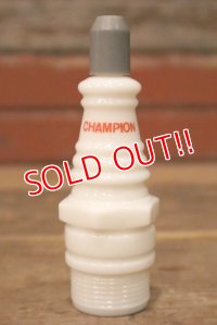 dp-230301-18 CHAMPION / AVON 1970's "SPARK PLUG DECANTER" After Shave Bottle