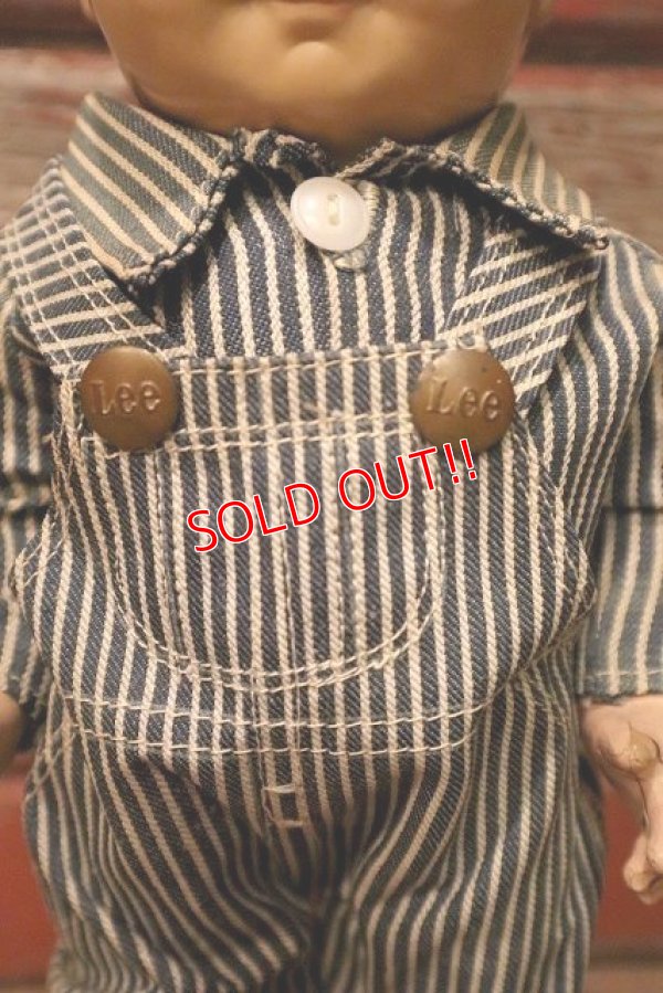画像3: ct-230201-33 Lee / Buddy Lee 1950's Hard Plastic Doll "Hickory Overalls"