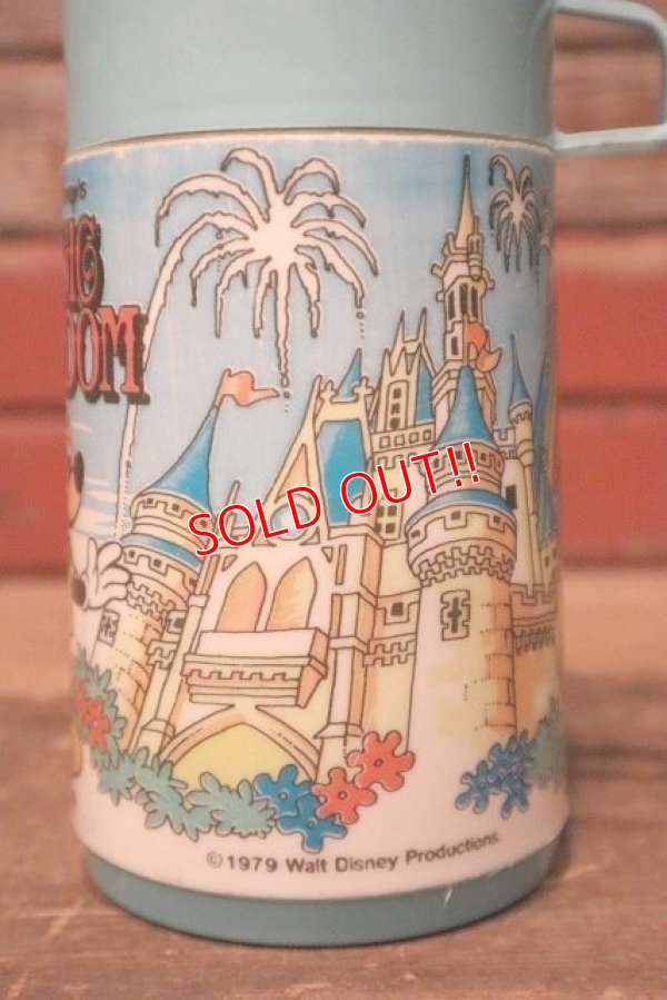 画像3: ct-230301-86 Walt Disney World MAGIC KINGDOM / ALADDIN 1970's Water Bottle