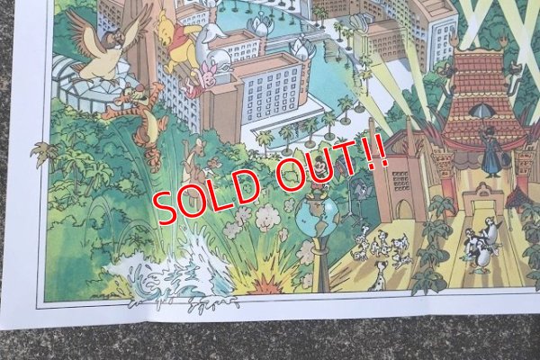 画像4: ct-230301-92 Walt Disney World Resort / 1980's Guide Map Poster