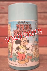 ct-230301-86 Walt Disney World MAGIC KINGDOM / ALADDIN 1970's Water Bottle
