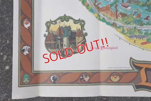 画像7: ct-230301-91 Disneyland / 1983 Guide Map Poster
