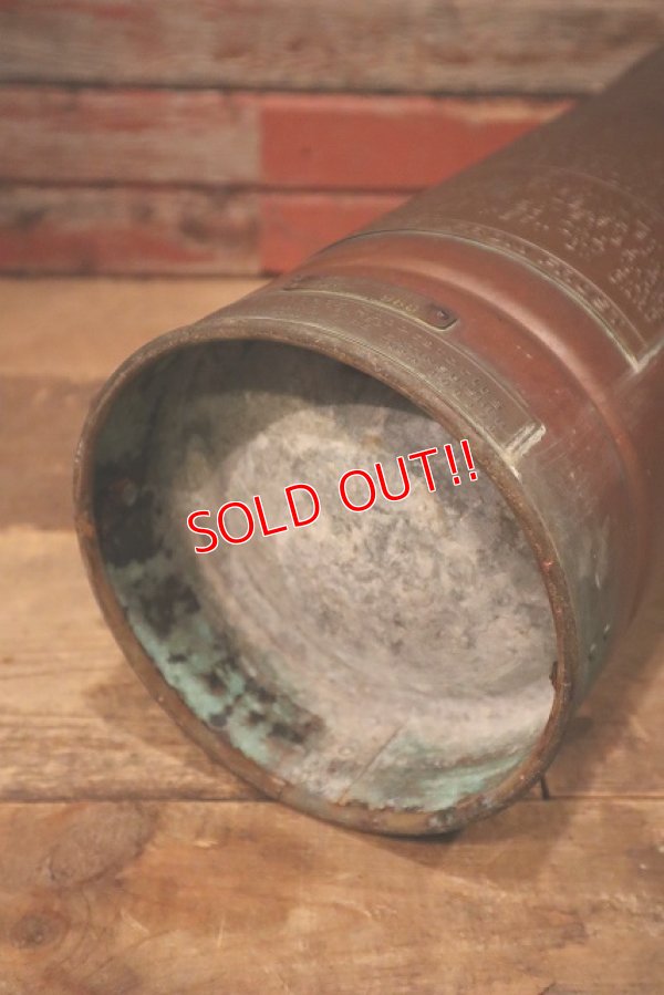 画像10: dp-230301-20 1940's-1950's Metal Fire Extinguisher