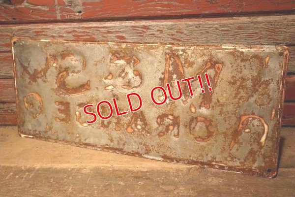 画像8: dp-230301-07 M & S ORANGE / 1940's-1950's Metal Sign