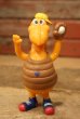 画像1: ct-211001-03 KRAFT / Cheesasaurus Rex 1992 Bendy Figure "Baseball Catcher" (1)