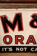 画像3: dp-230301-07 M & S ORANGE / 1940's-1950's Metal Sign