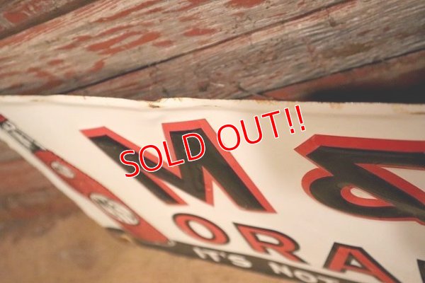 画像6: dp-230301-07 M & S ORANGE / 1940's-1950's Metal Sign