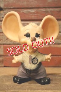ct-230201-44 Huron Products / 1970's Roy Des of Florida Mouse Bank "Police Officer Pete"