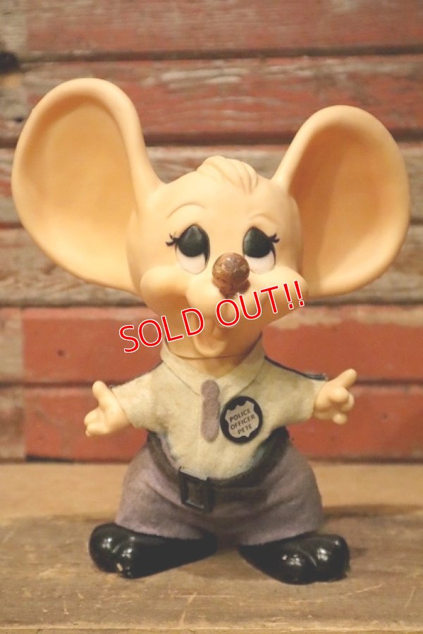 画像1: ct-230201-44 Huron Products / 1970's Roy Des of Florida Mouse Bank "Police Officer Pete"