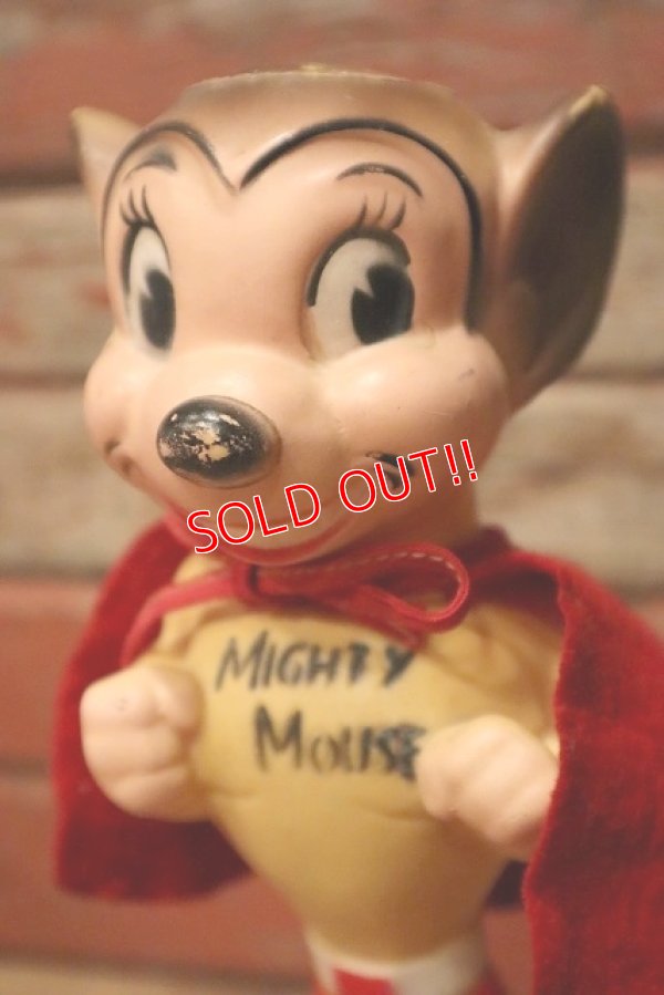 画像2: ct-230301-60 Mighty Mouse / 1950's-1960's Rubber Doll
