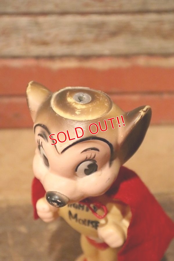 画像6: ct-230301-60 Mighty Mouse / 1950's-1960's Rubber Doll