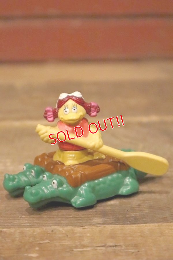 画像1: ct-230301-01 McDonald's / 1996 SAFARI "Birdie on Alligator Raft" Happy Meal Toy