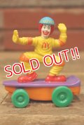 ct-230301-01 McDonald's / 1999 EXTREME SPORTS "Ronald on Skateboard" Happy Meal Toy