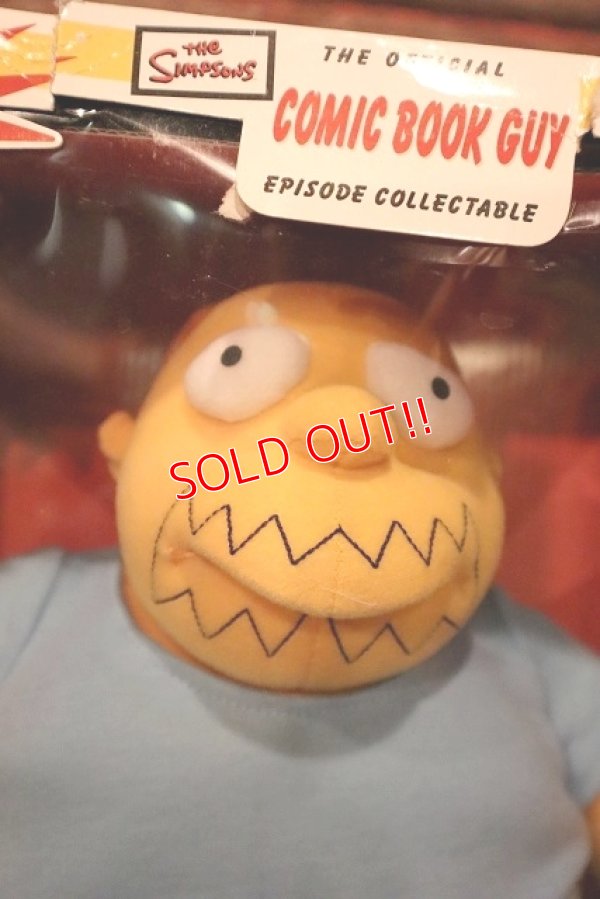 画像3: ct-230101-06 The Simpsons / Applause 2003 Episode Collectable Doll "Comic Book Guy"