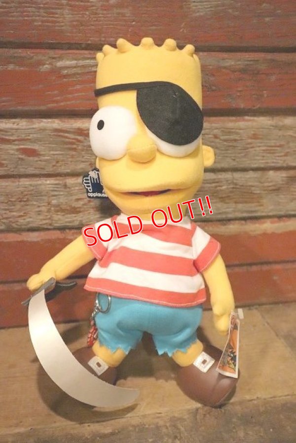 画像1: ct-230101-06 The Simpsons / Applause 2003 Bart as Pirate Doll