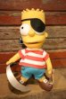 画像1: ct-230101-06 The Simpsons / Applause 2003 Bart as Pirate Doll (1)