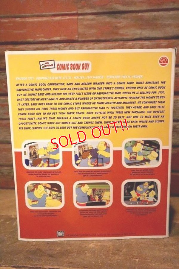 画像7: ct-230101-06 The Simpsons / Applause 2003 Episode Collectable Doll "Comic Book Guy"