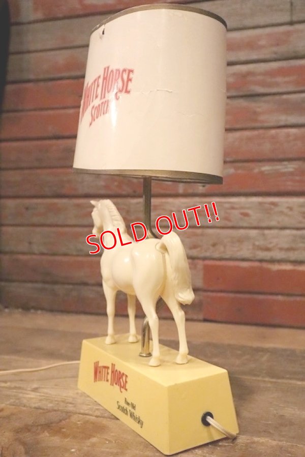 画像5: dp-230301-08 White Horse Scotch Whisky / 1970's Stand Light