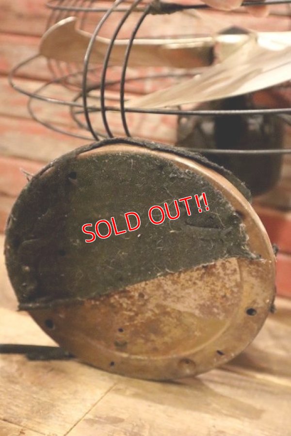 画像14: dp-230301-26 GENERAL ELECTRIC / 1940's Metal Electric Fan