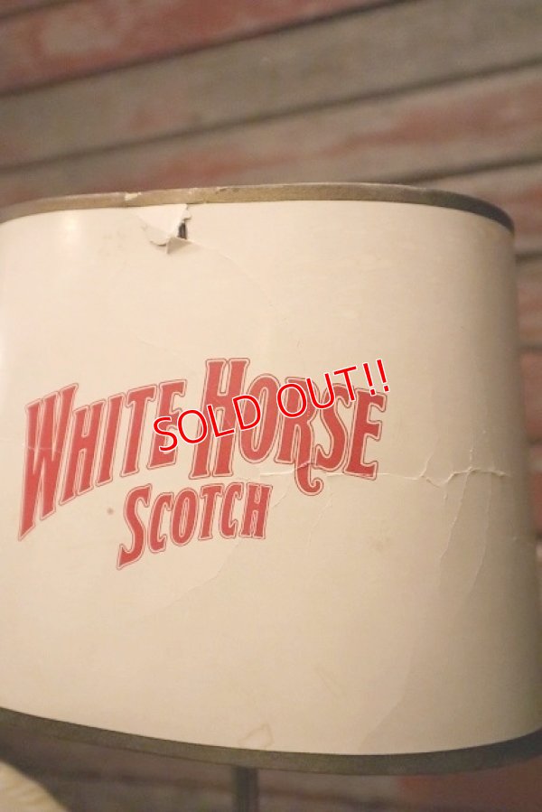 画像8: dp-230301-08 White Horse Scotch Whisky / 1970's Stand Light