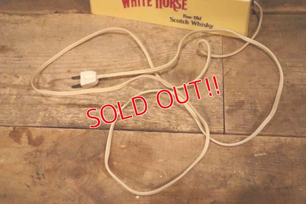 画像15: dp-230301-08 White Horse Scotch Whisky / 1970's Stand Light