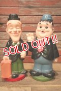 ct-230301-65 Laurel and Hardy / PLAY PAL PLASTIC 1972 Coin Bank