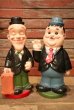 画像1: ct-230301-65 Laurel and Hardy / PLAY PAL PLASTIC 1972 Coin Bank (1)