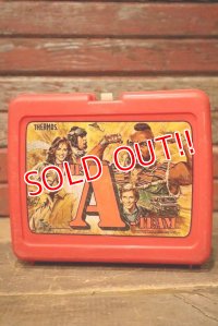 ct-230301-81 THE-A-TEAM / Thermos 1983 Plastic Lunchbox