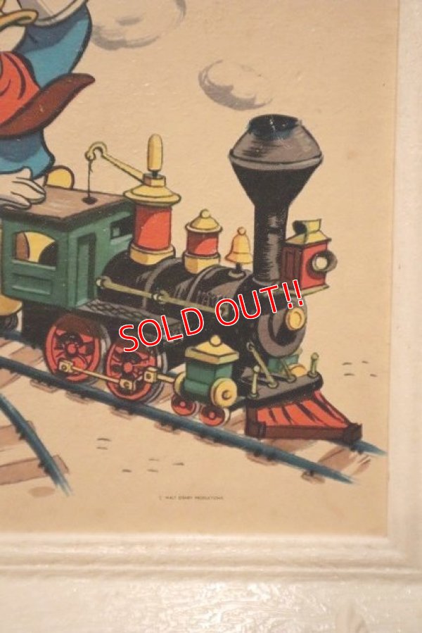 画像3: ct-230301-98 Donald Duck / 1960's-1970's Picture Frame