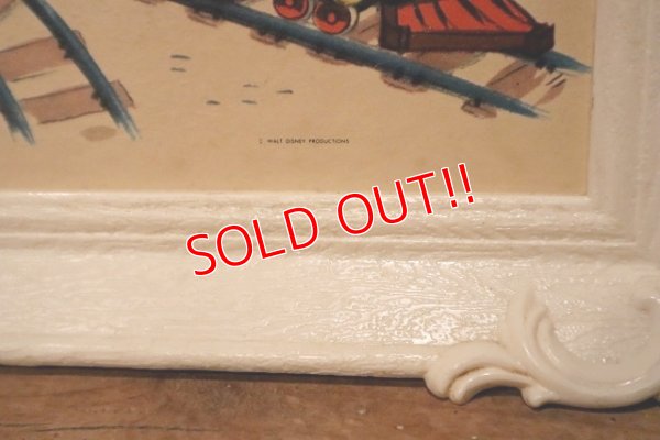 画像5: ct-230301-98 Donald Duck / 1960's-1970's Picture Frame