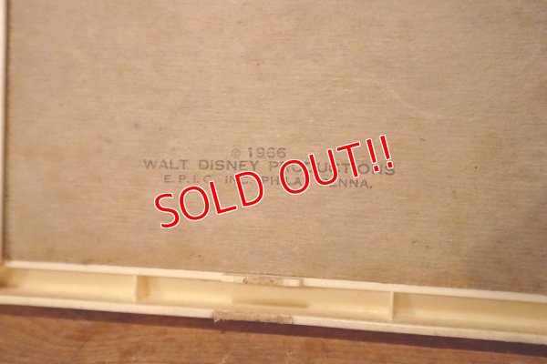 画像7: ct-230301-97 Donald Duck / 1960's Embroidered Framed Picture