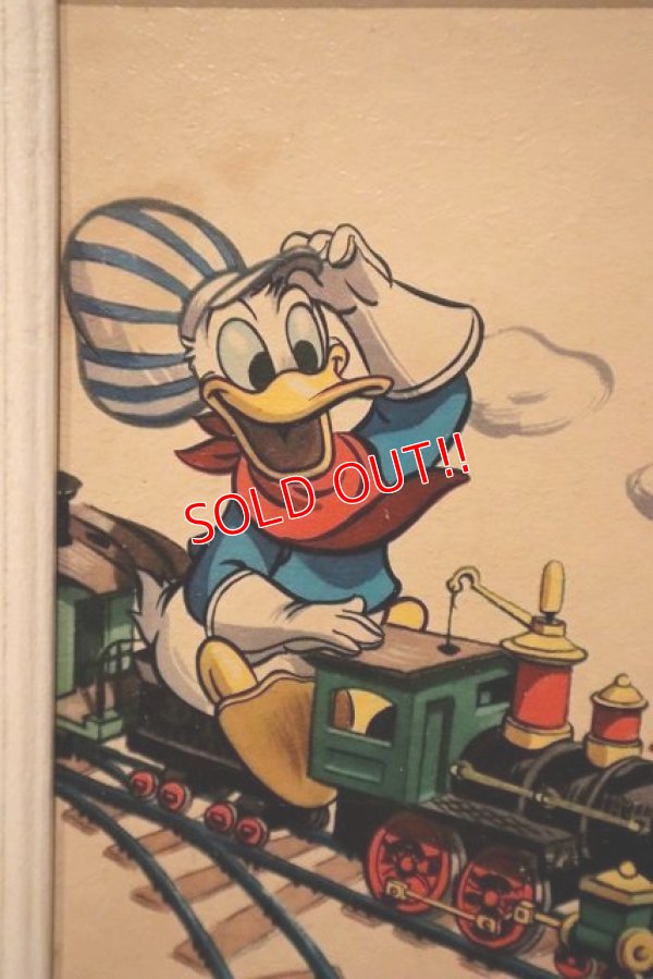 画像2: ct-230301-98 Donald Duck / 1960's-1970's Picture Frame