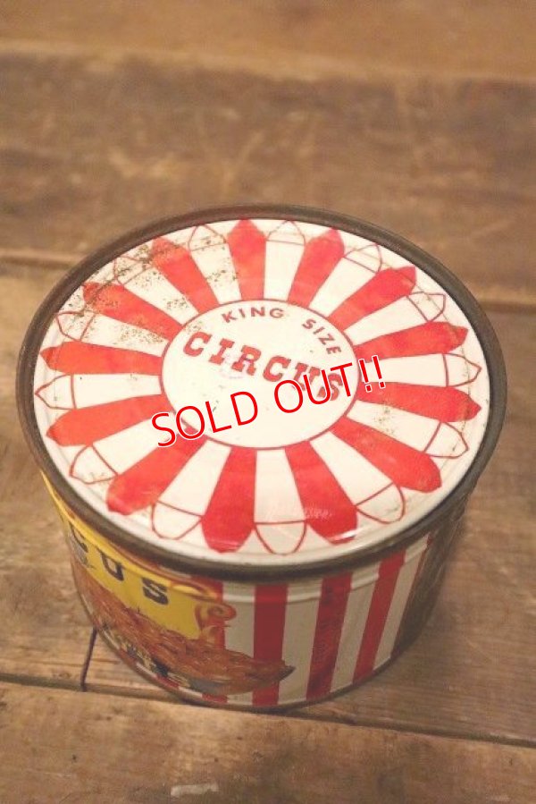 画像6: dp-230301-38 CIRCUS FOODS , INC. / 1950's CIRCUS PEANUTS CAN