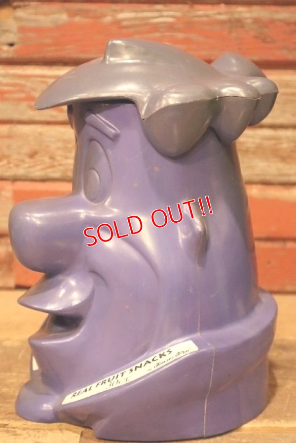 画像4: ct-230301-68 Fred Flintstone / Ferrara Pan Candy Co. 1990's Real Fruit Snacks Plastic Jar