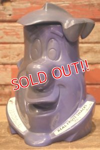 ct-230301-68 Fred Flintstone / Ferrara Pan Candy Co. 1990's Real Fruit Snacks Plastic Jar