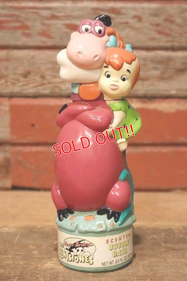画像1: ct-230301-27 Dino & Pebbles / 1990's Bubble Bath Bottle
