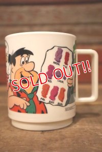 ct-230301-95 The Flintstones / 1990's Plastic Mug