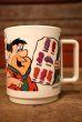 画像1: ct-230301-95 The Flintstones / 1990's Plastic Mug (1)