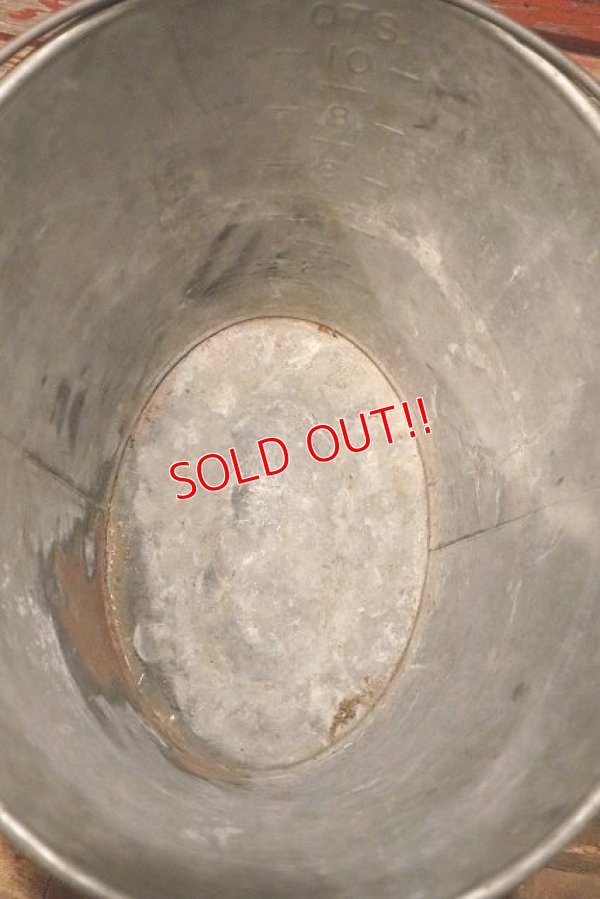 画像9: dp-230301-41 NESCO / Galvanized Oval Pail Bucket