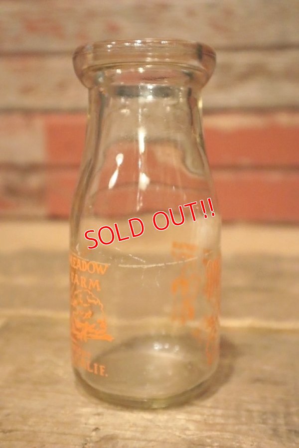 画像5: dp-230301-33 WILLOW MEADOW JERSEY FARM / Vintage Milk Bottle