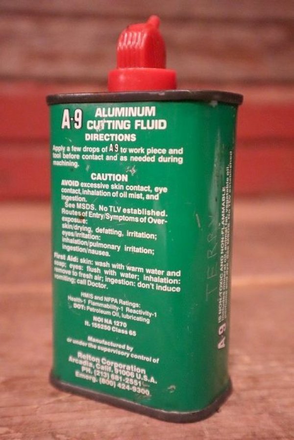画像2: dp-220401-180 RELTON A-9 / ALUMINIUM CUTTING FLUID Handy Oil Can