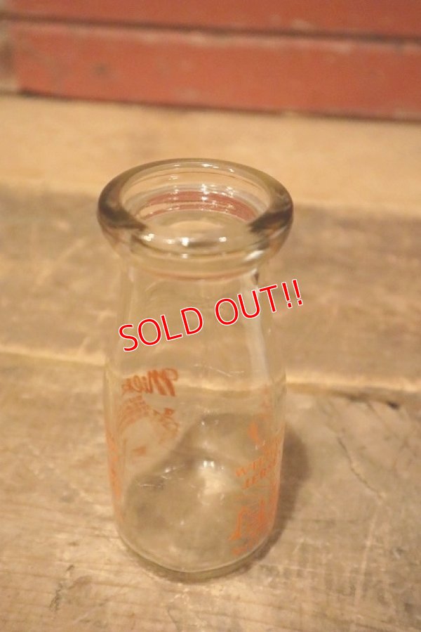 画像6: dp-230301-33 WILLOW MEADOW JERSEY FARM / Vintage Milk Bottle