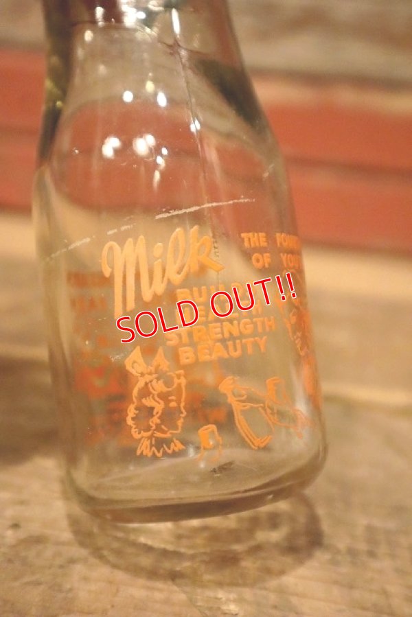 画像3: dp-230301-33 WILLOW MEADOW JERSEY FARM / Vintage Milk Bottle