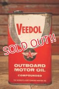 dp-230301-48 VEEDOL / OUTBOARD MOTOR OIL 1 U.S. Quart Can