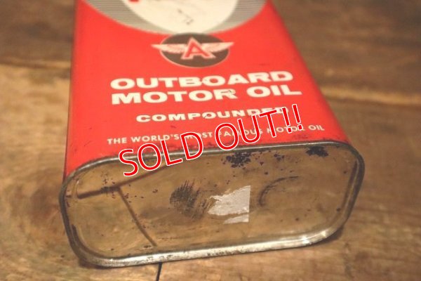 画像7: dp-230301-48 VEEDOL / OUTBOARD MOTOR OIL 1 U.S. Quart Can