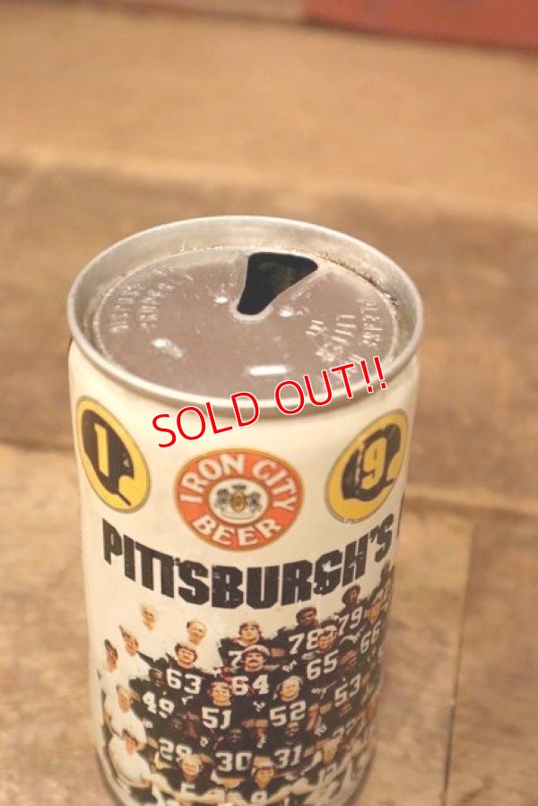 画像5: dp-230101-42 IRON CITY BEER / 1970's Pittsburgh Steelers Can