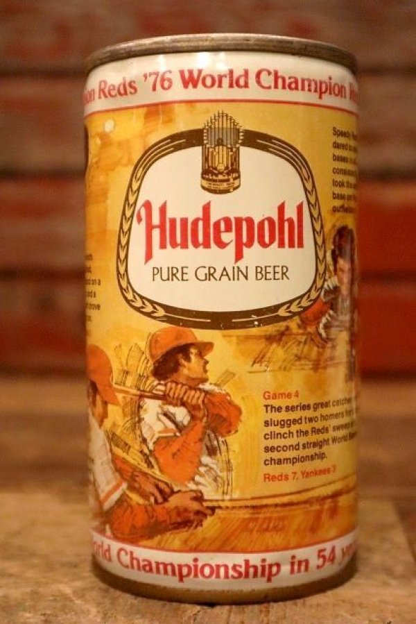 画像1: dp-230101-42 Hudepohl Beer / 1976 World Series Can